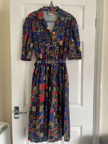 Vintage amari patterned shirt - vintage,
