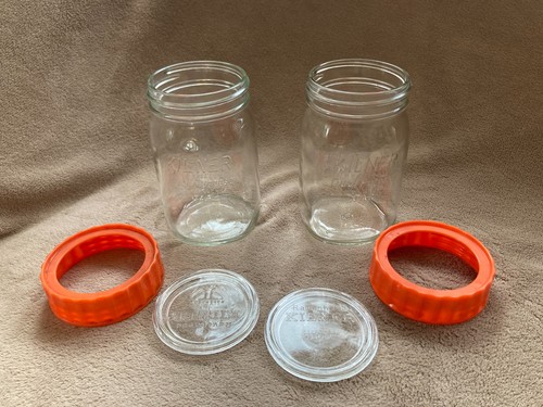 Two ravenhead kilner jars - ravenhead,
