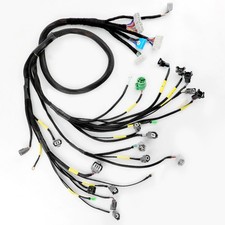 Tucked Engine Harness For