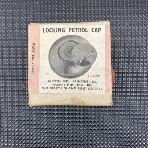 Vintage locking fuel - fuel, cap