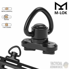 M-LOK QD Sling Swivel Mount Base Quick Detach  Airsoft Handguard Rail MLOK UK