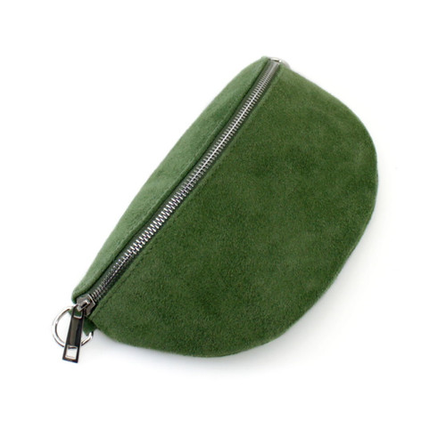 Suede real leather sling - suede,