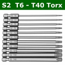 11PCS Long Reach Hex Torx Star