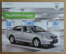 Skoda Octavia 2012 vRS Scout 4x4 L&K Elegance SE SE Plus S Greenline UK Brochure