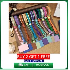 Mobile Phone Lanyard Hand-Woven Sling Thick Wrist Strap Phone Anti-lost Sling