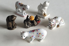 Franklin Mint Curio Cat