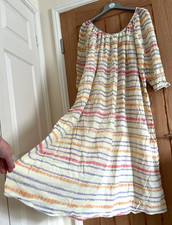 Zara Yellow Striped Voile