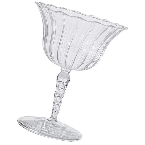 Long stem glass candle holder - stem,