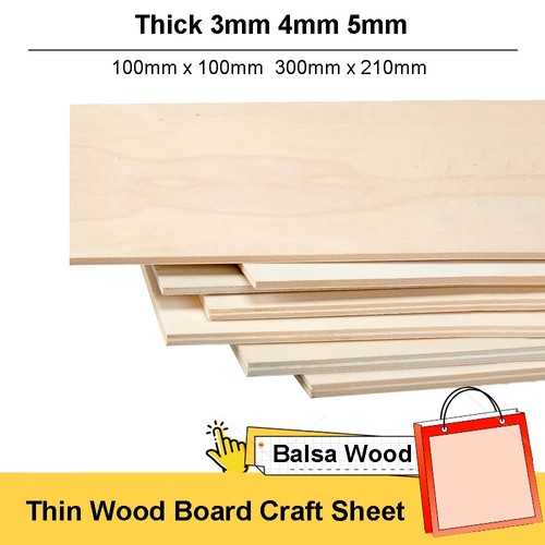 Thin wood board - craft, model