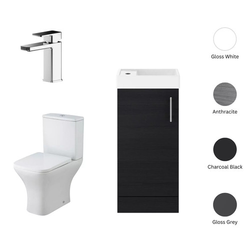Cloakroom suite floor - cloakroom,