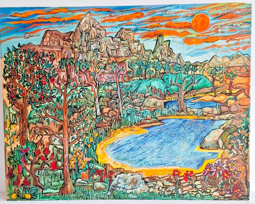 Large original surreal - original,