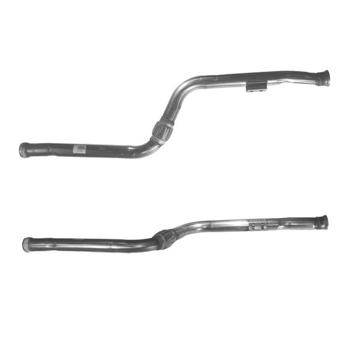 Exhaust pipe centre - pipe, +