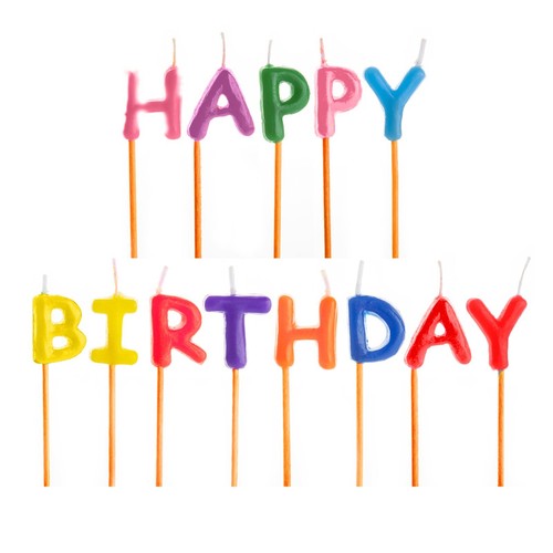 Pack happy birthday letter - happy,