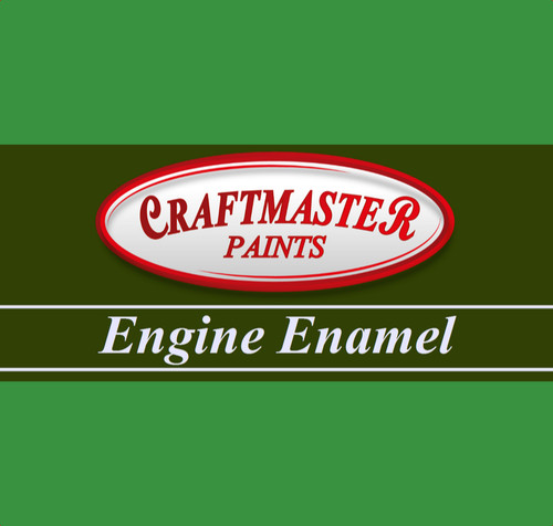 Lathe green engine - engine, enamel