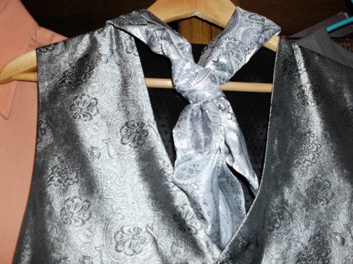 Vest and cravat - and, necktie