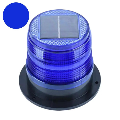 Solar flashing light beacon - flashing,
