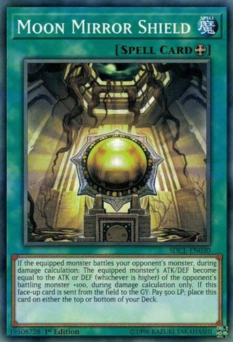 Moon mirror shield - shield,