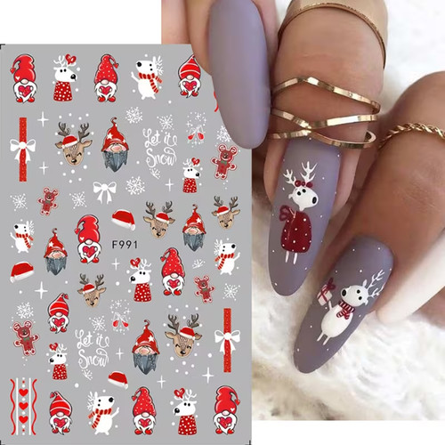 Christmas nail stickers - [christmas,