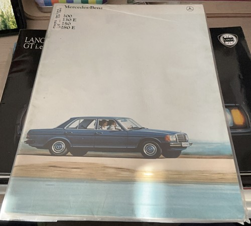 Brochure mercedes benz - brochure, w123