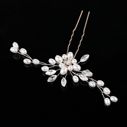 Flower bridal wedding hairpins - flower,