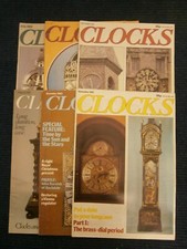 Clocks Magazine 6 Issues Selection 1982 1983 1985 Volume 5 6 7