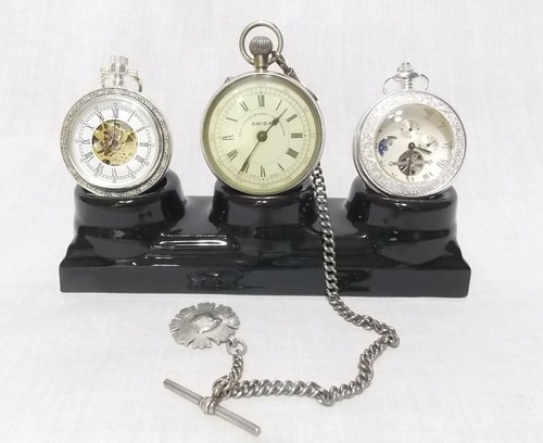 Triple large pocket watch - large,