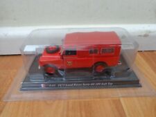 1/43 SCALE 1975 LAND ROVER SERIE III 109 SOFT TOP - DEL PRADO FIRE ENGINE MODEL