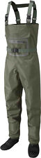 Leeda New Profil Stocking Foot Breathable Fly Fishing Chest Waders - All Sizes