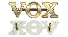 Small JMI Style Vox Logo (AC50, AC30 head, AC100 and others) - gold