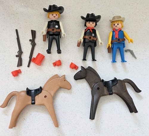 Vintage playmobil set sheriff - playmobil,
