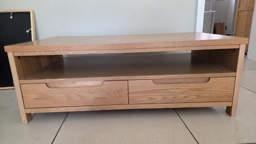 Hygena oak veneer - oak, coffee