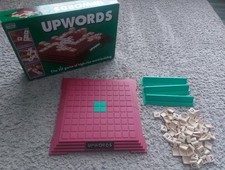 Upwords board game boardgame - board,