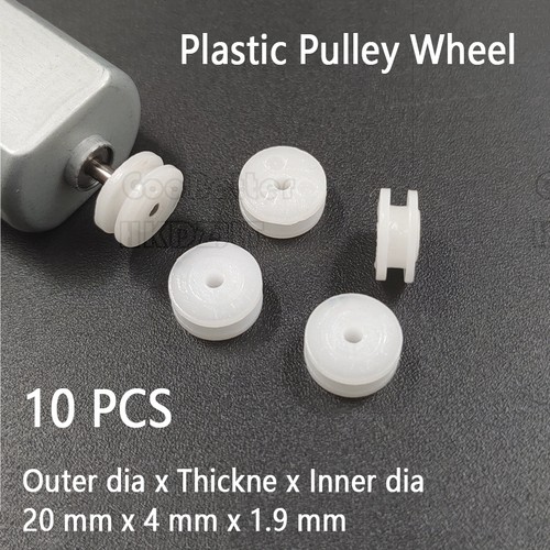 Plastic pulley wheel - plastic,