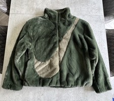 Nike Faux Fur Swoosh Jacket