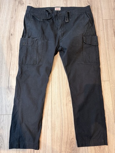 Levi black cargo trousers - black,