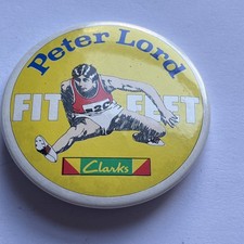 Clarks Shoes Pin Badge. Peter