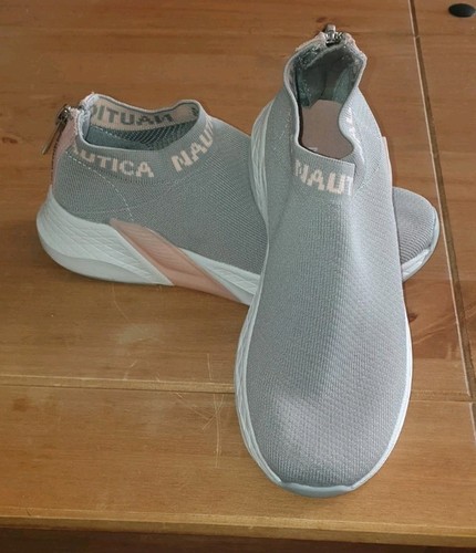 Ladies grey canvas trainers - ladies,