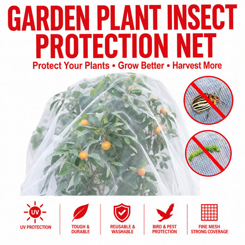 Garden insect netting - netting, fine