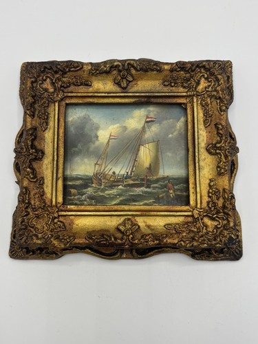 Baroque style painting - painting, gold