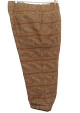 VINTAGE HOLLAND & HOLLAND BESPOKE CHECK HEAVY TWEED SHOOTING BREEKS 34'' L 21''