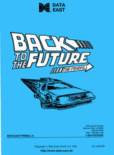Data East BACK TO THE FUTURE