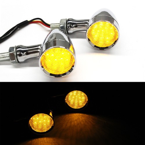 Pair led bullet turn signal - led,