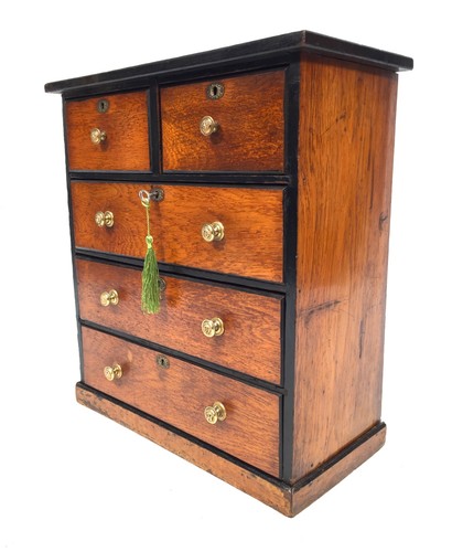 Antique tabletop wooden - wooden, chest