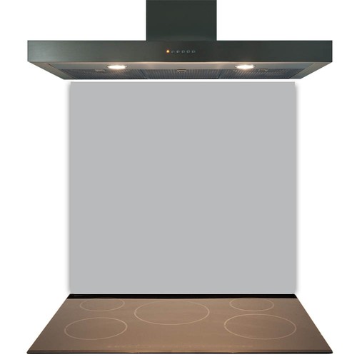 Grey glass splashback - splashback, for
