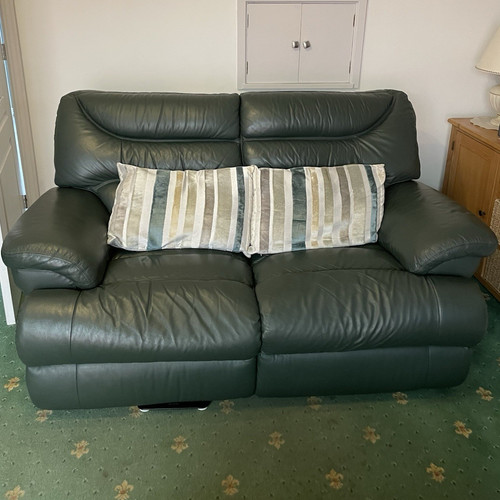 Lazy boy green leather - lazy,