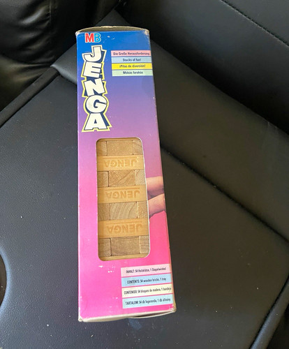 Jenga wooden block stacking - mb,