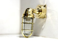 Vintage Marine Brass Bulkhead