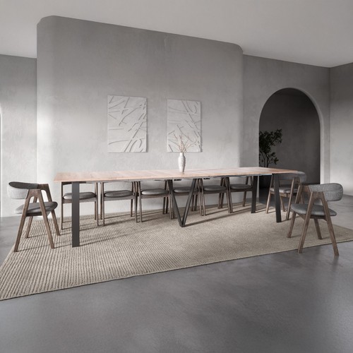 Furneo lungo oak effect to - 4,