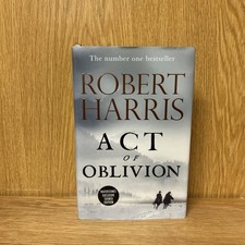 Act of Oblivion by Robert Harris Signed 1st Edition HB Book (5C)