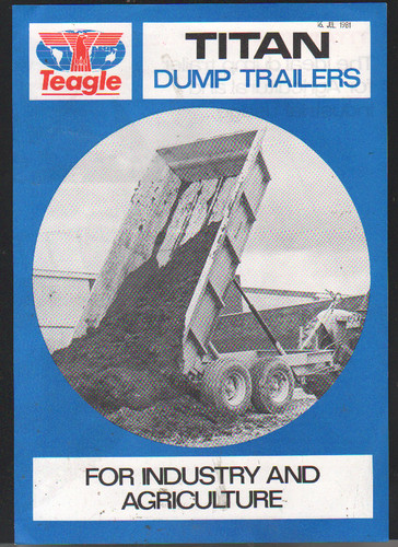 Teagle titan dump - teagle, trailers